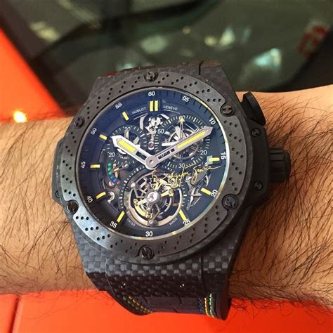 hublot king power ayrton senna tourbillon|Hublot king power Ayrton Senna.